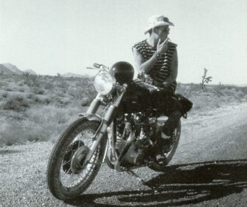 Hunter S. Thompson motorcycle