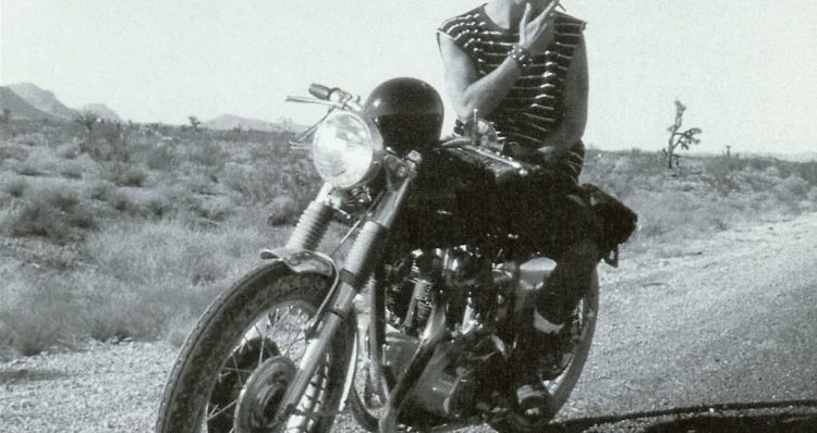 Hunter S. Thompson motorcycle